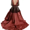 Dolce & Gabbana Women's Elegant Crystal Embellished Silk Gown