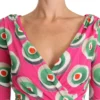 Dolce & Gabbana Women's Elegant Pink Silk Sheath Bodycon Dress