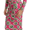 Dolce & Gabbana Women's Elegant Pink Silk Sheath Bodycon Dress