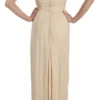 Dolce & Gabbana Women's Silk Column Garterized Sleeve Gown