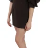 Dolce & Gabbana Women's Chic Brown Corduroy Bodycon Mini Dress
