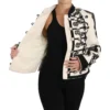 Dolce & Gabbana Women's Elegant Off-White Baroque Jacket