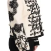 Dolce & Gabbana Women's Elegant Off-White Baroque Jacket