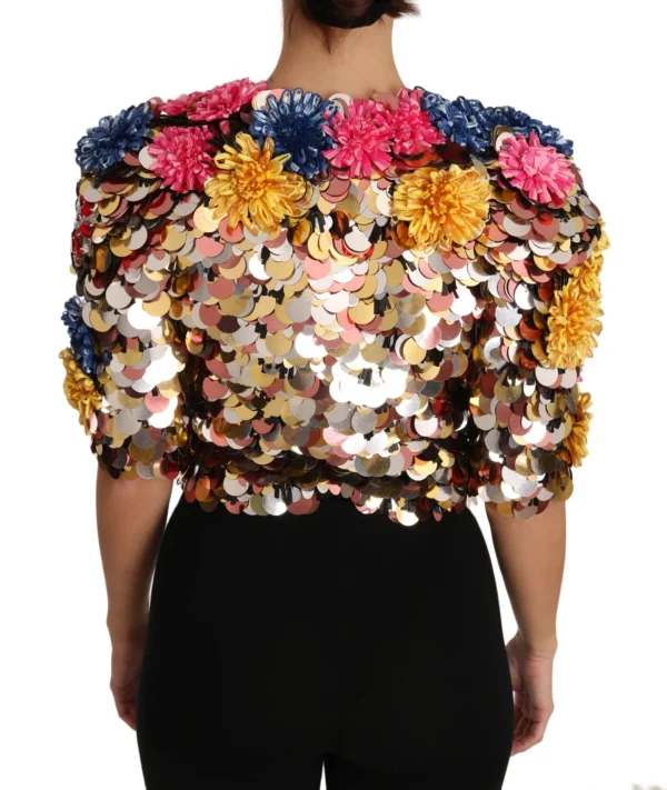 Dolce & Gabbana Women's Enchanted Sicily Crystal-Embellished Short Jacket