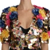 Dolce & Gabbana Women's Enchanted Sicily Crystal-Embellished Short Jacket