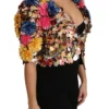 Dolce & Gabbana Women's Enchanted Sicily Crystal-Embellished Short Jacket