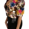 Dolce & Gabbana Women's Enchanted Sicily Crystal-Embellished Short Jacket