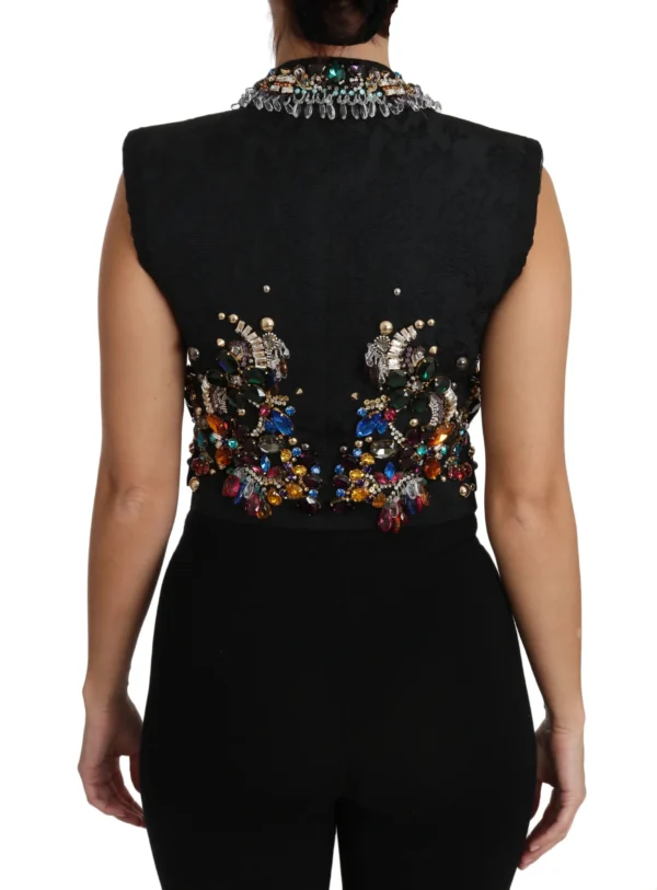 Dolce & Gabbana Women's Enchanted Sicily Crystal-Embellished Vest