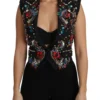 Dolce & Gabbana Women's Enchanted Sicily Crystal-Embellished Vest