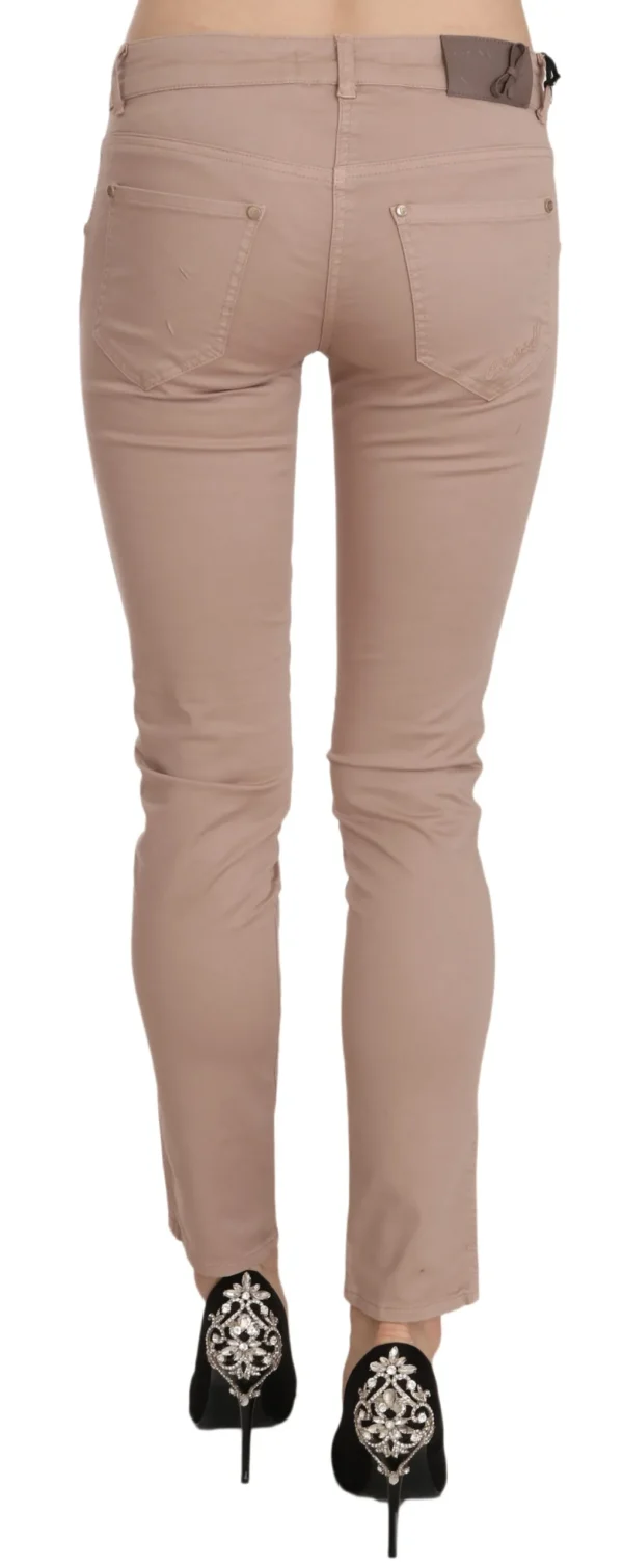 CRISTINAEFFE Women's Chic Slim Fit Skinny Brown Pants