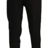 Guess Women's Chic High Waist Cropped Pants in Elegant Black