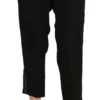 Guess Women's Chic High Waist Cropped Pants in Elegant Black