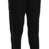 Guess Women's Chic High Waist Cropped Pants in Elegant Black