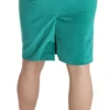 GF Ferre Women's Chic Forest Green Pencil Skirt