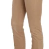 Just Cavalli Women's Chic Brown Mid Waist Skinny Trousers