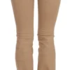 Just Cavalli Women's Chic Brown Mid Waist Skinny Trousers