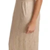Dolce & Gabbana Women's Elegant Beige Sheath Floor-Length Dress