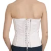 Dolce & Gabbana Women's Elegant White Strapless Corset Top