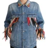 Dolce & Gabbana Women's Floral Embroidered Denim Elegance Jacket