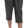 Dolce & Gabbana Women's Elegant Gray Wool-Cashmere Pleated Trousers