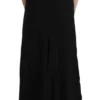 John Richmond Women's Elegant Flare Maxi Evening Dress with Crystal Accents
