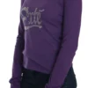 Exte Women's Crystal Embellished U-Neck Blouse