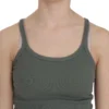 PINK MEMORIES Women's Elegant Round Neck Sleeveless Green Cotton Blouse