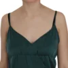 PINK MEMORIES Women's Elegant Spaghetti Strap Silk Mini Dress