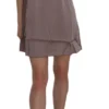 PINK MEMORIES Women's Elegant Spaghetti Strap Silk Mini Dress