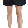 Exte Women's Chic Dark Blue A-Line Mini Skirt