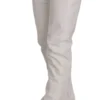 Dondup Women's Chic White Skinny Cotton Blend Pants