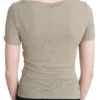 GF Ferre Women's Chic Gray Nylon Tank Top with Designer Flair