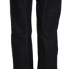 Just Cavalli Women's Elegant Mid Waist Straight Denim Pants