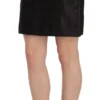 GF Ferre Women's Elegant High Waist A-Line Mini Skirt