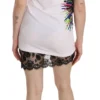 Dsquared² Women's Chic White Sleeveless Tunic Dress
