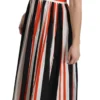 Dolce & Gabbana Women's A-Line Pleated Midi Fashion Dress
