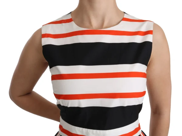 Dolce & Gabbana Women's A-Line Pleated Midi Fashion Dress