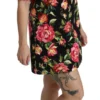 Dolce & Gabbana Women's Elegant Floral Lace A-Line Mini Dress