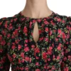 Dolce & Gabbana Women's Floral A-Line Viscose Knee Length Dress