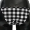Dolce & Gabbana Women's Checkered Monochrome Bikini Bottoms