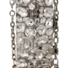 Dolce & Gabbana Women's Crystal Embellished Silver Crossbody Purse