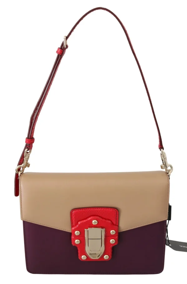 Dolce & Gabbana Women's Exquisite LUCIA Leather Shoulder Bag