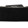 Dolce & Gabbana Women's Elegant Black Crystal Evening Clutch Bag