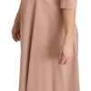 Dolce & Gabbana Women's Elegant Light Pink A-Line Knee Length Dress