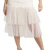 Dolce & Gabbana Women's Elegant White Lace High-Waist Skirt