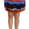 Dolce & Gabbana Women's Chic Feather Embellished High Waist Skirt