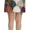 Dolce & Gabbana Women's Vibrant Floral Jacquard Designer Skirt