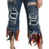 Dolce & Gabbana Women's Chic Low Waist Cropped Jeans