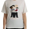 Dolce & Gabbana Women's Elegant Silk Blend Round Neck Top