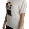 Dolce & Gabbana Women's Elegant Silk Blend Round Neck Top
